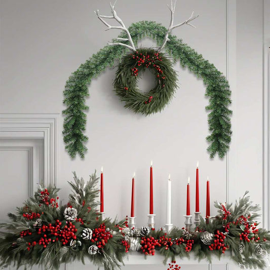 246405 vidaXL Christmas Garland PVC 20 m