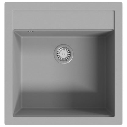 Granite Kitchen Sink Single Basin Grey