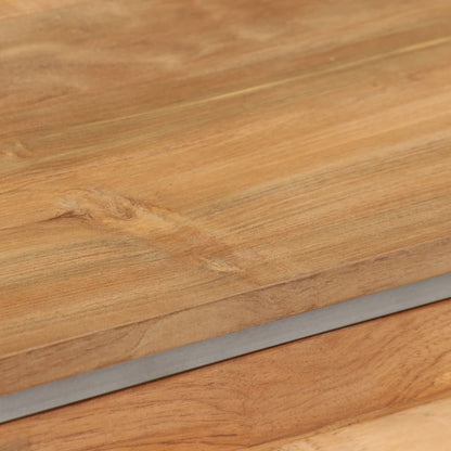 TV Cabinet Recycled Teak Recycled Teak and Steel Medium