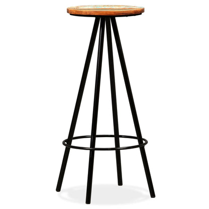 Bar Set 7 Pieces Solid Acacia and Reclaimed Wood