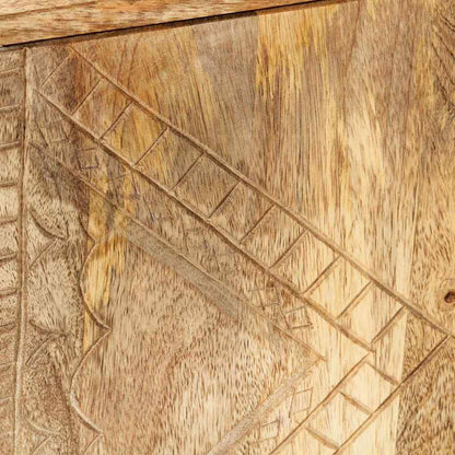 Sideboard Solid Mango Wood 110x30x60 cm