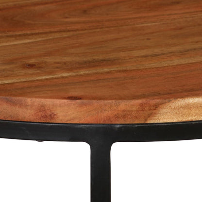Coffee Table Set 3 Pieces Solid Acacia Wood