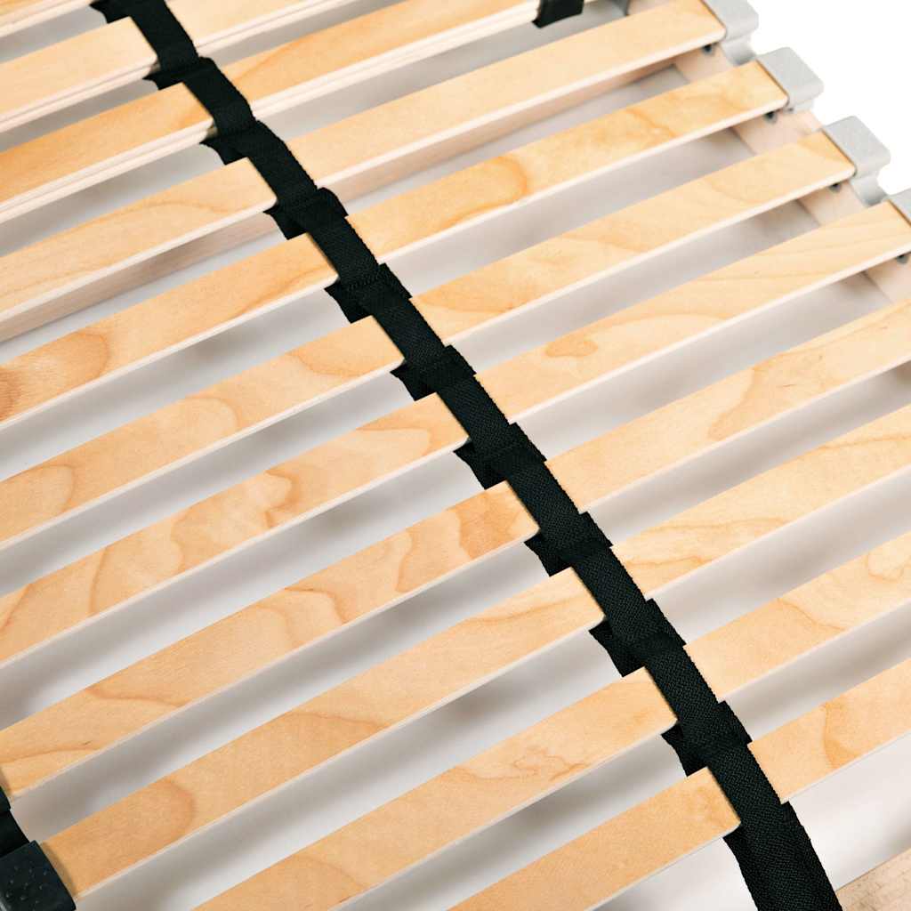 Bed Slatted Base | Natural Beechwood | Solid beechwood frame, birch slats