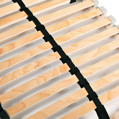 Bed Slatted Base | Natural Beechwood | Solid beechwood frame, birch slats