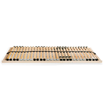 Bed Slatted Base | Natural wood | Beech wood frame, birch slats