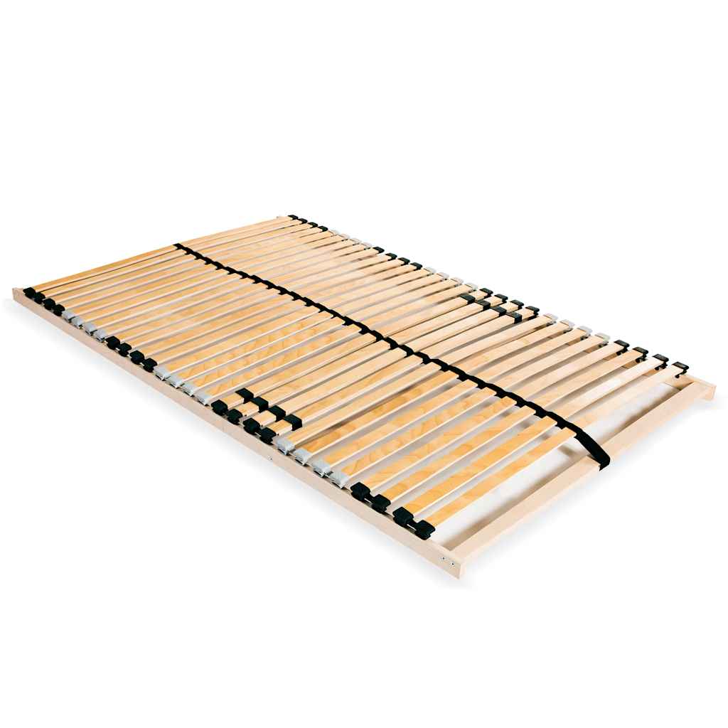 Bed Slatted Base | Natural beech/ birch | Solid beechwood, birch slats