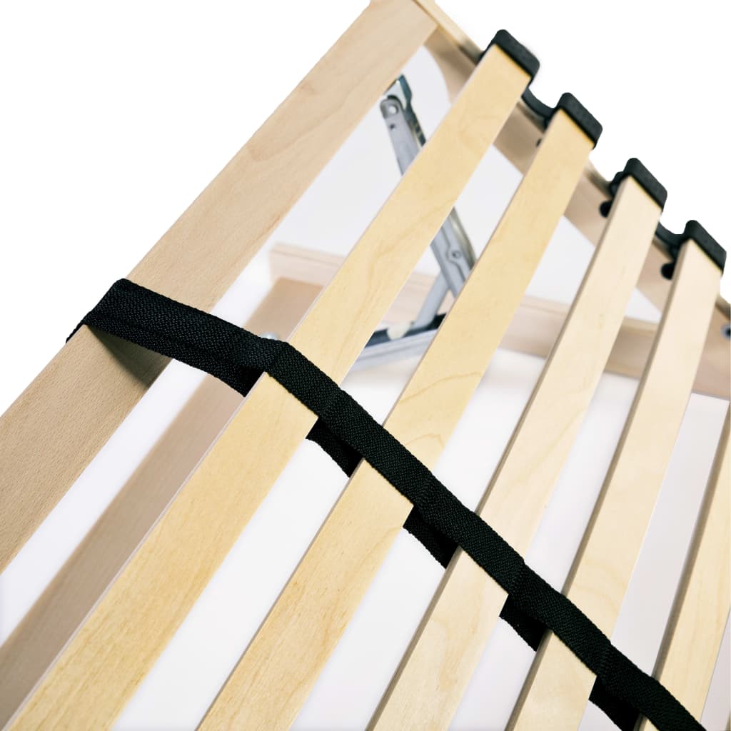 Bed Slatted Base | Natural wood | Solid beechwood frame, birch slats