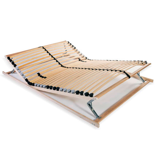 Bed Slatted Base | Beech | Solid beechwood frame and birch slats