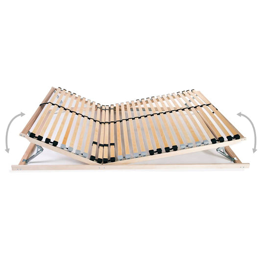 Bed Slatted Base | Beech | Solid beechwood frame and birch slats