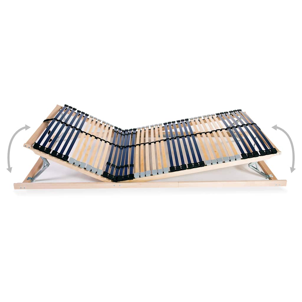 Bed Base | Natural Birch | Solid beechwood frame with birch slats