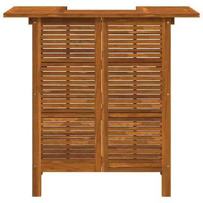 Bar Table 110x50x105 cm Solid Acacia Wood