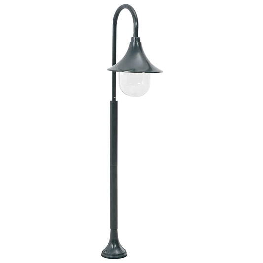 44218 vidaXL Garden Post Light E27 120 cm Aluminium Dark Green