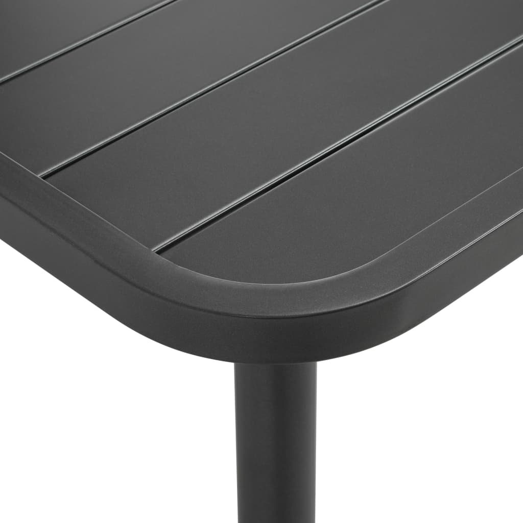 Bistro Set | Dark Grey | E-coated and powder-coated steel | Standard