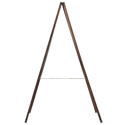 246428 vidaXL Double-sided Blackboard Cedar Wood Free Standing 60x80 cm