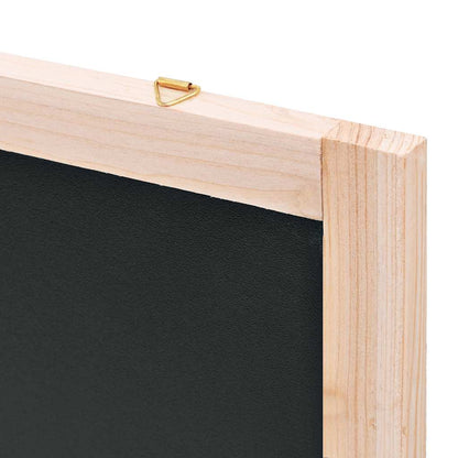 246431 vidaXL Wall-Mounted Blackboard Cedar Wood 40x60 cm