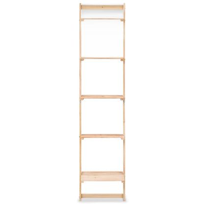 246438 vidaXL Ladder Wall Shelf Cedar Wood 41,5x30x176 cm