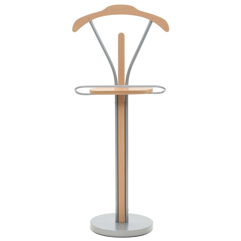 Suit Stand | Natural | MDF | 107 cm tall | Lightweight | Clothing Rack