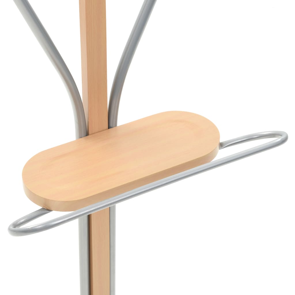 Suit Stand | Natural | MDF | 107 cm tall | Lightweight | Clothing Rack