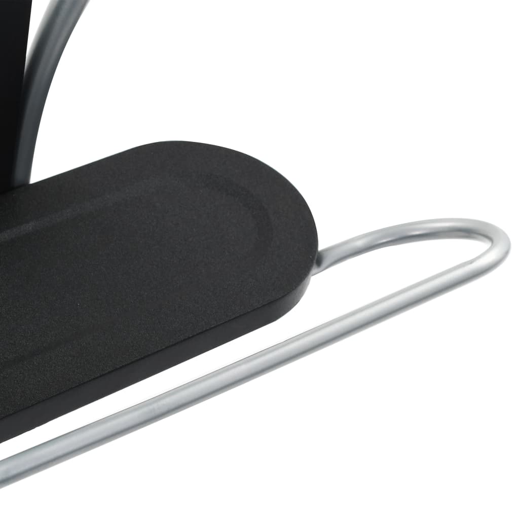 Suit Stand 45x35x107 cm Black and Grey