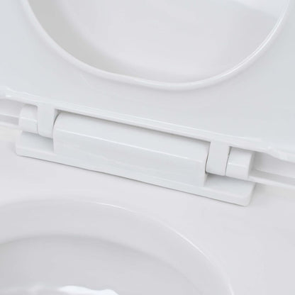 Wall-Hung Toilet Ceramic White