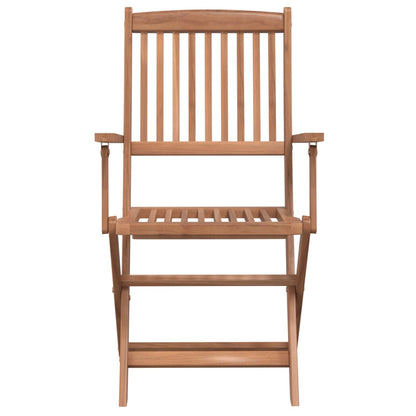 Outdoor Dining Set | Brown | Solid acacia wood | Compact |  Foldable