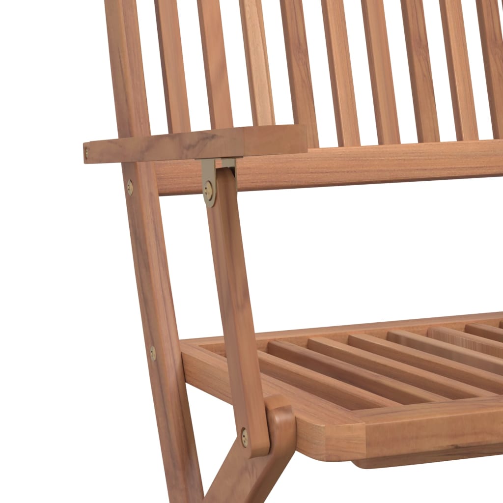 Outdoor Dining Set | Brown | Solid acacia wood | Compact |  Foldable
