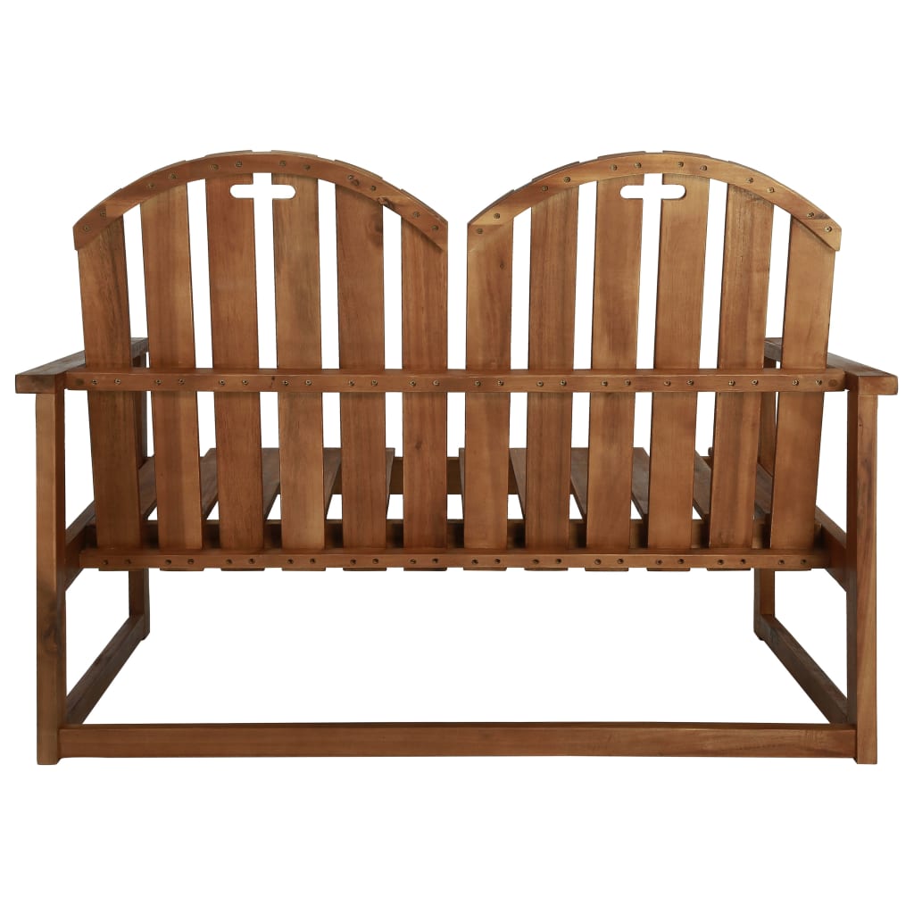 Patio Bench 43.3" Solid Acacia Wood
