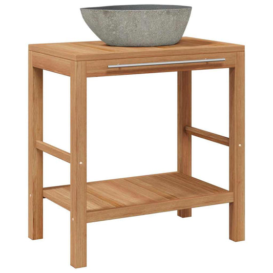 Vanity Cabinet | Warm Teak | Solid teak wood | Standard | Bathroom Vanity