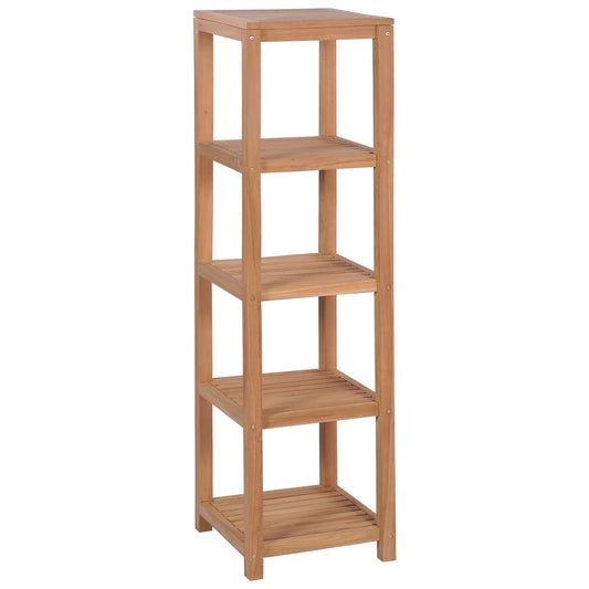 Storage Rack | Natural Teak | Solid Teak Wood | Tall Storage Rack