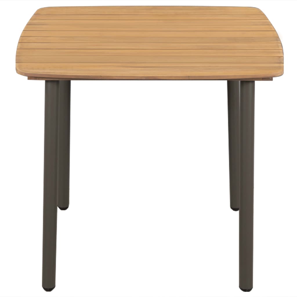 Dining Table | Wooden Brown | Solid Acacia Wood | Medium | Durable