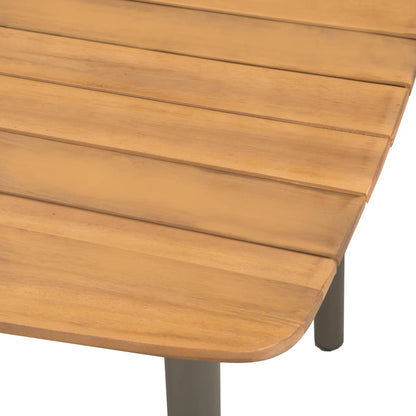 Dining Table | Brown | Solid Acacia wood | Large | Durable | Dining Table