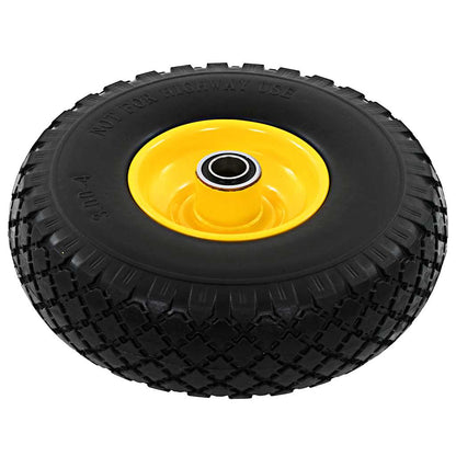 Sack Truck Wheels 2 pcs Solid PU 3.00-4 (260x85)