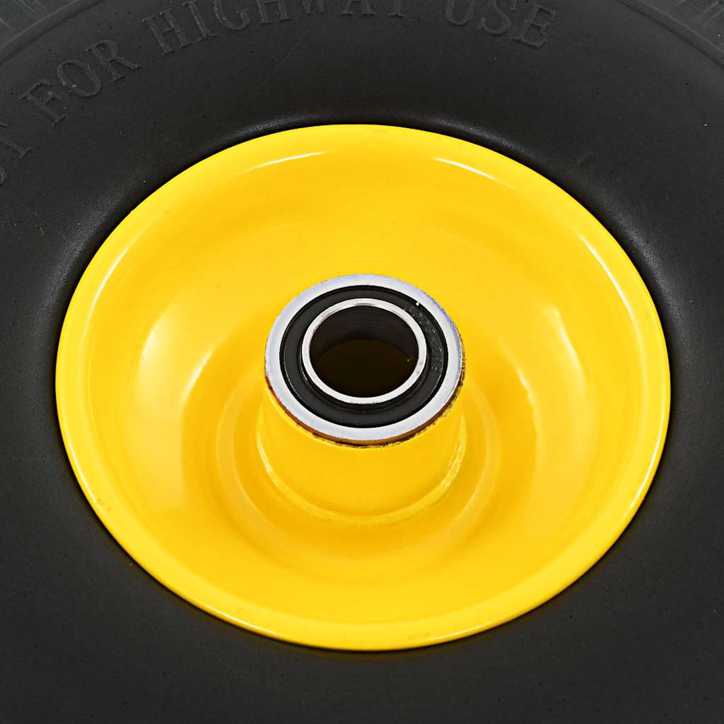 Sack Truck Wheels 2 pcs Solid PU 3.00-4 (260x85)