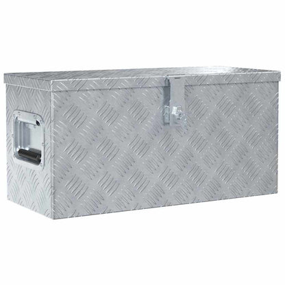 Aluminum Box 24.2"x10.4"x11.8" Silver
