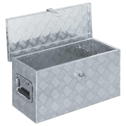 Aluminum Box 24.2"x10.4"x11.8" Silver