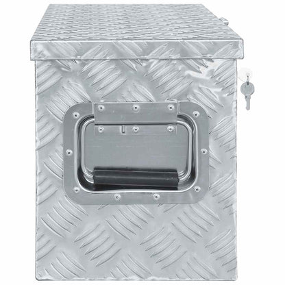 Aluminum Box 24.2"x10.4"x11.8" Silver