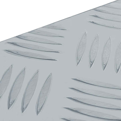 Aluminum Box 24.2"x10.4"x11.8" Silver