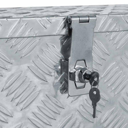 Aluminum Box 24.2"x10.4"x11.8" Silver