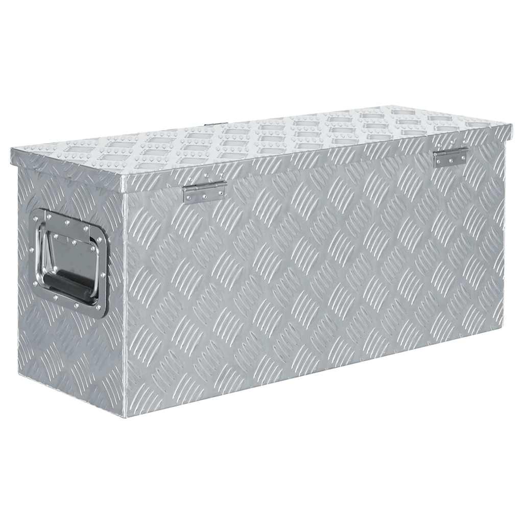 Aluminium Box 76.5x26.5x33 cm Silver