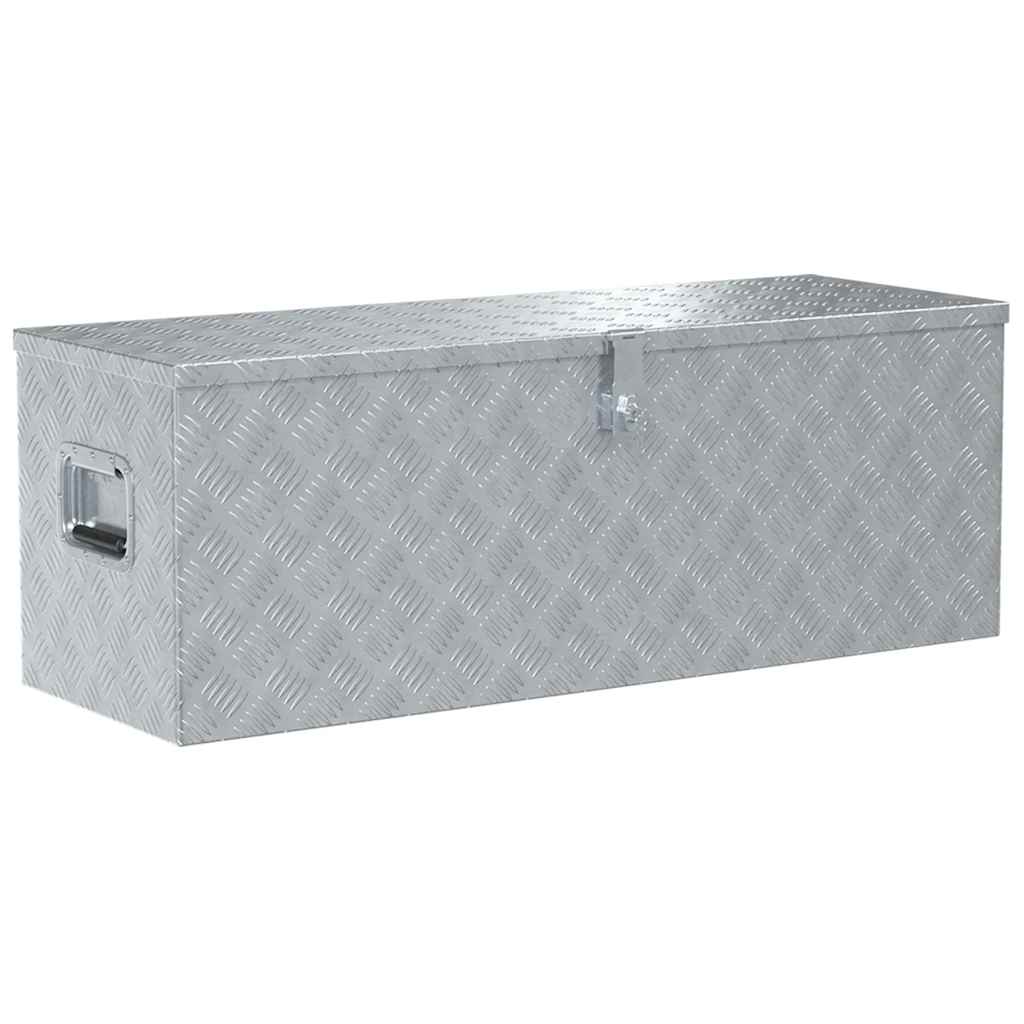 Aluminum Box 43.5"x15.2"x15.7" Silver