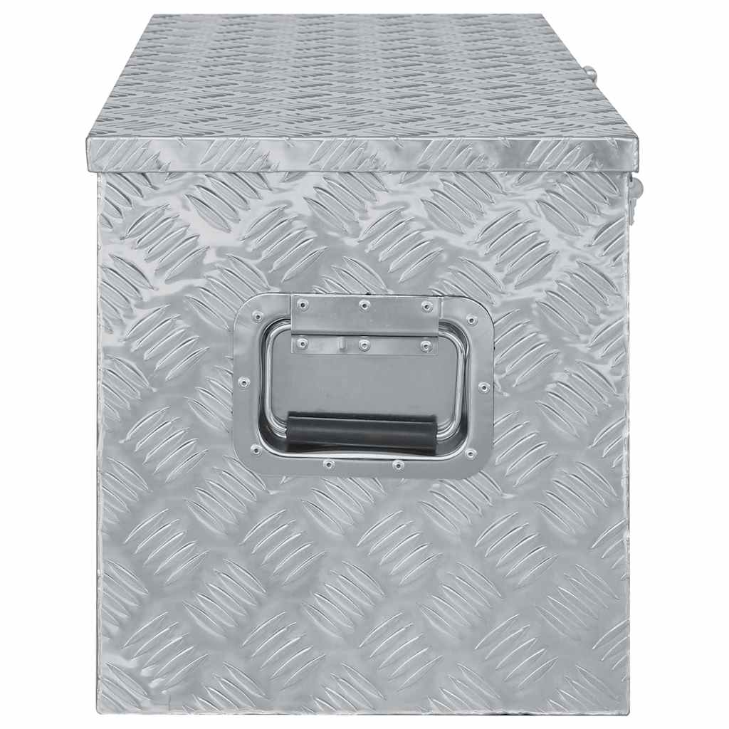 Aluminum Box 43.5"x15.2"x15.7" Silver