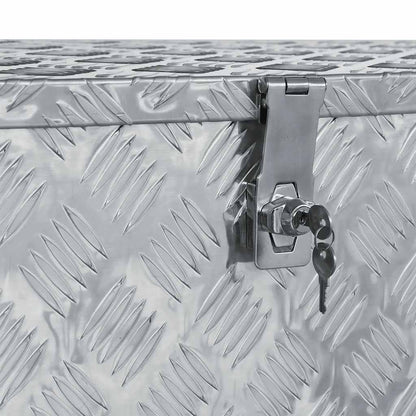 Aluminum Box 43.5"x15.2"x15.7" Silver