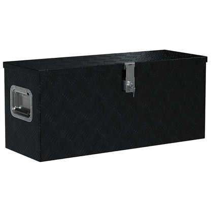 Aluminium Box 70x24x42 cm Trapezoid Silver