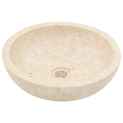 Sink 40x12 cm Marble Cream