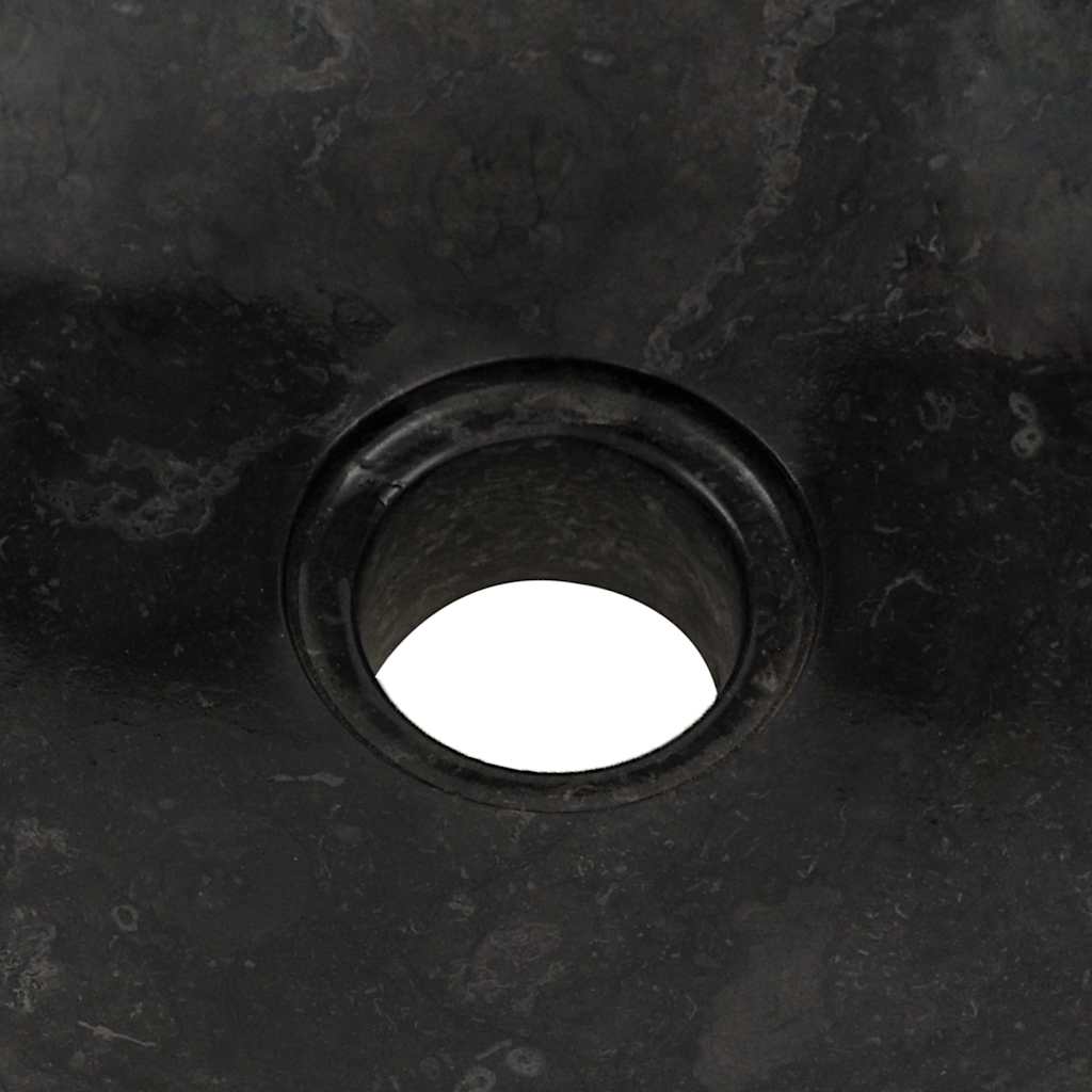 Sink 40x12 cm Marble Black