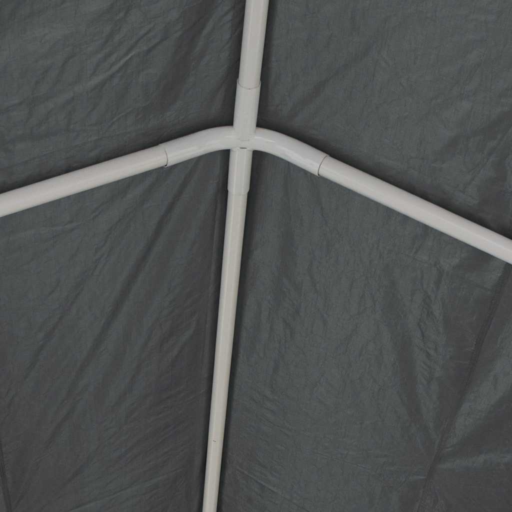 Party Tent PE 6x12 m Grey