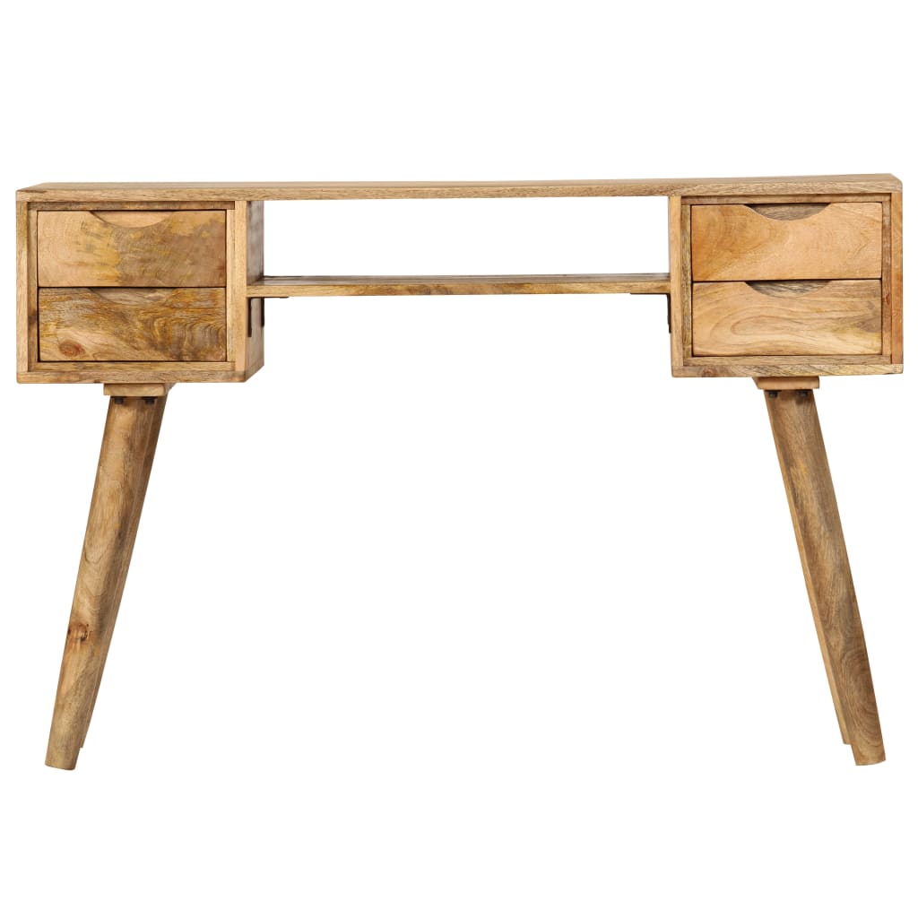Writing Desk Solid Mango Wood 115x47x76 cm