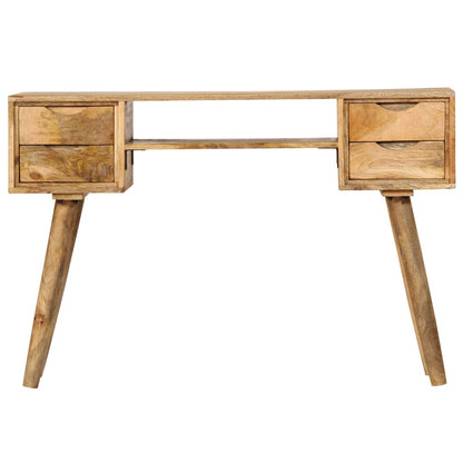 Writing Desk Solid Mango Wood 115x47x76 cm