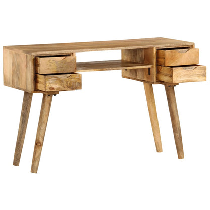 Writing Desk Solid Mango Wood 115x47x76 cm