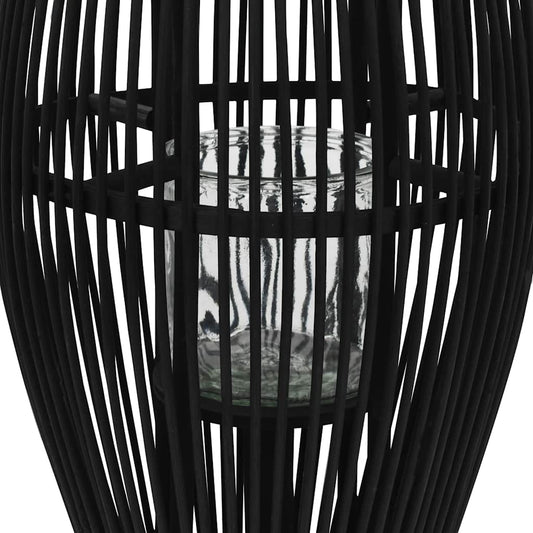 Candle Holder | Black | Bamboo | Large | Hanging mounting | Candle Holder